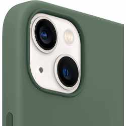Apple Silikon Case mit MagSafe f&uuml;r iPhone 13 Handyh&uuml;lle eukalyptus