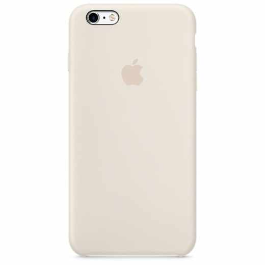 Apple iPhone 6/6s Plus Silikon Case Handyh&uuml;lle Schutzh&uuml;lle altwei&szlig;