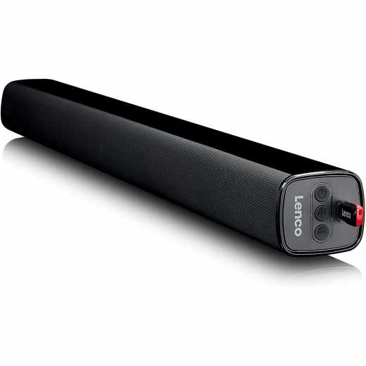 Lenco SB-080 Soundbar mit Subwoofer 80W RMS Bluetooth &amp; HDMI (ARC) schwarz