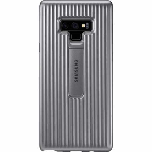 Samsung Schutzh&uuml;lle Standh&uuml;lle f&uuml;r Galaxy Note9 Handyh&uuml;lle silber