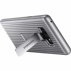 Samsung Schutzh&uuml;lle Standh&uuml;lle f&uuml;r Galaxy Note9 Handyh&uuml;lle silber