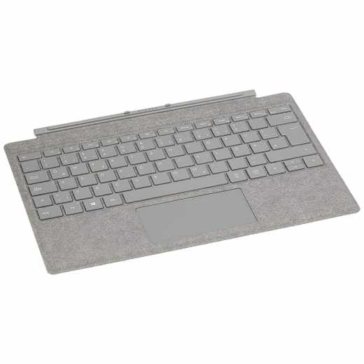 Microsoft Surface Pro Tablet Tastatur Signature Type Cover QWERTZ Tastatur grau