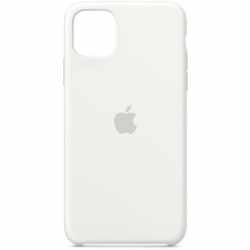 Apple Silikon Case Schutzh&uuml;lle f&uuml;r iPhone 11 Pro Max Handyh&uuml;lle wei&szlig;