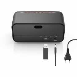 Hama Smart Speaker Sirium 1000ABT mobiler Lautsprecher WLAN Android iOS schwarz