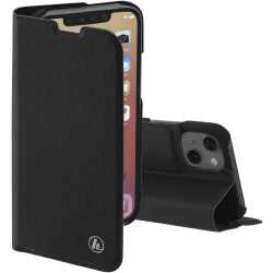 Hama Smartphone-H&uuml;lle Book Cover Case Apple iPhone 13 Slim Pro Schutz schwarz