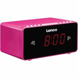 Lenco Radiowecker CR-510 UKW (FM) Radio Radiowecker pink