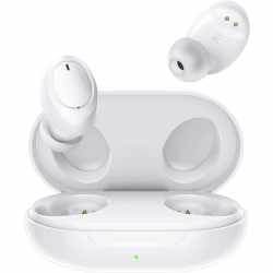 Oppo Enco W11 In-Ear Bluetooth-Kopfh&ouml;rer mit Ladebox Headset wasserdicht wei&szlig;