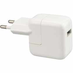 Apple 12W USB Power Adapter Ladeadapter Netzteil Ladeger&auml;t Reiseladeger&auml;t wei&szlig;