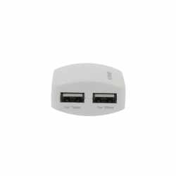 Networx 2 USB-Ports Netzteil Charger f&uuml;r Smartphones und Tablets 3,1A in wei&szlig;
