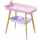 Zapf Creation BABY BORN Wickeltisch mit Holz-Optik und abnehmbaren Tuch-Halter rosa