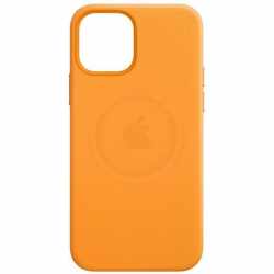 Apple iPhone Leather Case Schutzh&uuml;lle f&uuml;r iPhone12 Mini MagSafe california poppy