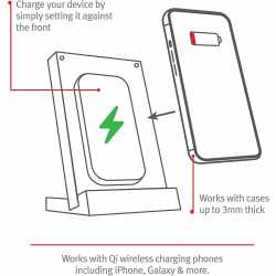 Twelve South Wireless Charger iPhone AirPods Pro PowerPic Mod 10W Qi Ladeger&auml;t wei&szlig;