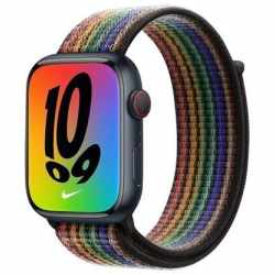 Apple Nike Sport Loop Pride Edition Watch Armband Smartwatch Armband 45 mm bunt