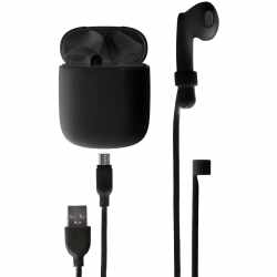 4smarts In-Ear Kopfh&ouml;rer True Wireless Stereo Headset Eara SkyPods Touch schwarz