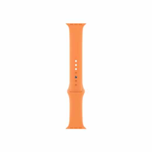 Apple Sportarmband Smartwatch Armband Apple Watch Armband 45mm Stiftschliesse orange
