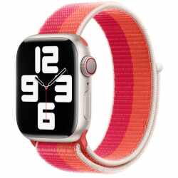 Apple Sportarmband Smartwatch Armband Apple Watch Armband 45mm nektarine pfingstrose