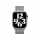 Apple Watch Milanaise Armband Smartwatch Armband 41mm Magnetverschluss Edelstahl silber
