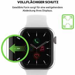 Belkin Apple Watch Series 4 / 5 Displayschutz ScreenForce TrueClear Curve transparent