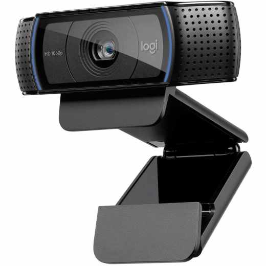 Logitech C920 Pro HD Webcam Kamera Videoanrufe USB Webcam Mikrofon schwarz