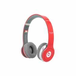 Beats by Dr. Dre Solo Kopfh&ouml;rer OnEar Headphones Kopfb&uuml;gel Headset kabelgebunden rot