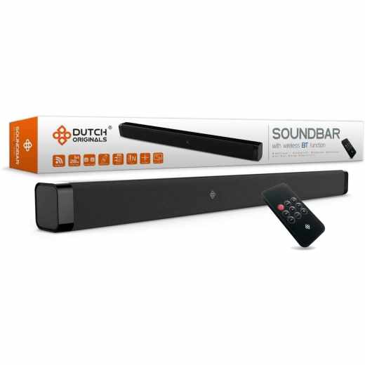 DUTCH ORIGINALS Bluetooth Soundbar TV Heimkino Fernbedienung 32&quot; bis 55&quot; schwarz