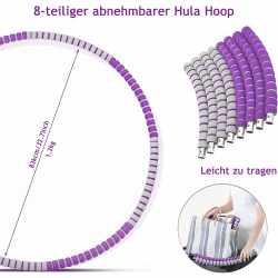 ZIMAIC Hula Hoop Reifen Erwachsene pgraded Fitness Hula...