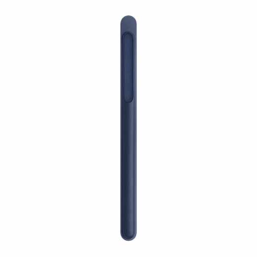 Apple Pencil Case Schutzh&uuml;lle Leder Stifth&uuml;lle Pen Zubeh&ouml;r midnight blau