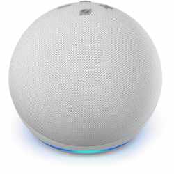 Amazon Echo Dot WLAN Lautsprecher 4. Gen Bluetooth Smart Speaker Streaming wei&szlig;