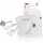 ETA Handmixer Cuore Mixerset 350 Watt Knethaken Mixstab R&uuml;hrsch&uuml;ssel Quirl wei&szlig;