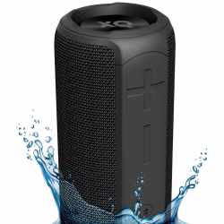 XQISIT Waterproof Speaker Tragbarer Lautsprecher 30W WPS300 schwarz