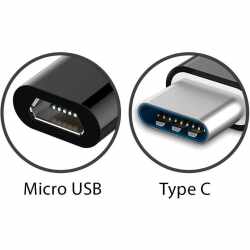 Adapter Micro USB auf USBC Type-C Ladekabel Erweiterung...