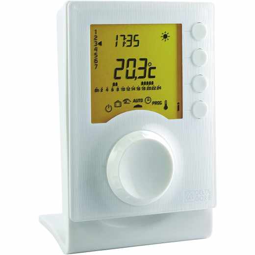 Delta Dore 6053007 TYBOX 137 Thermostat programmierbar Smart-Thermostat wei&szlig;