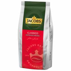JACOBS Espresso-Kaffeebohnen Classico MHD 12/23 kr&auml;ftig-vollmundiger Geschmack 1 kg