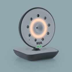 NUK Eco Control 550VD Digitales Babyphone mit Kamera und Video Display wei&szlig;