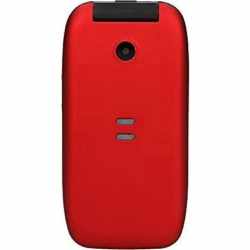 Profoon Klapptelefon 2,4 Zoll Seniorenhandy einfaches Tastenhandy Farbdisplay rot