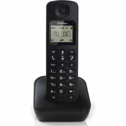 Profoon PDX-900BW DECT-Telefon Schnurlostelefon Mobilteil GAP kompatibel schwarz