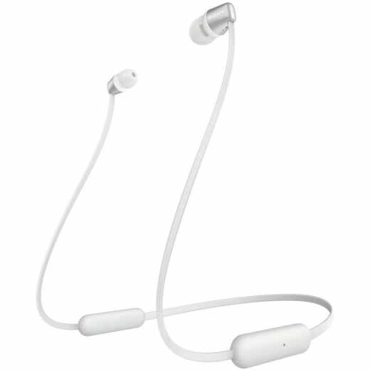 SONY Bluetooth In-Ear Kopfh&ouml;rer WI-C310W kabellos Nackenb&uuml;gel Kopfh&ouml;rer wei&szlig;