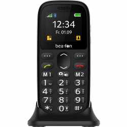 Beafon SL160 Handy Telefon Freisprechfunktion TFT Farbdisplay schwarz silber