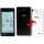 Fysic F101 Senioren Smartphone 5 Zoll Seniorenhandy mit Notruftaste schwarz wei&szlig;