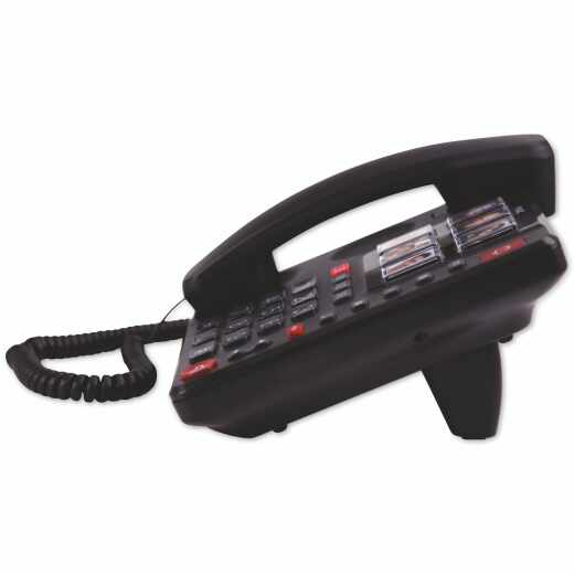 Fysic FX-3930 Gro&szlig;tasten Telefon Seniorentelefon 6 Fototasten extra laut schwarz
