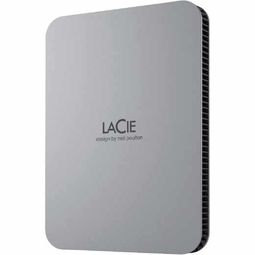 LaCie Mobile Drive 1 TB externe Festplatte (2022) 6,35 cm USB-C/USB 3.2 silber