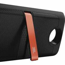 JBL Soundboost Stereo Lautsprecher f&uuml;r Motorola Z Smartphone schwarz