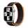 Apple Watch Sport Loop 41mm Nylon Smartwatch-Armband dunkelkirsch Waldgr&uuml;n