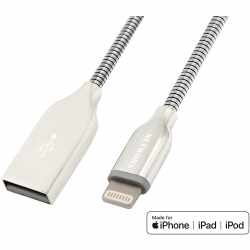 Networx Starterset USB-Netzteil Lightning-Kabel Powerbank 9000mAh silber - wie neu