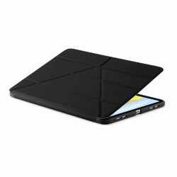 Pipetto Origami Case Schutzh&uuml;lle f&uuml;r iPad 2022 Standfunktion TPU-Bumper schwarz