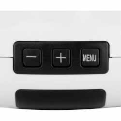 ORBEGOZO CR 4000 Mini Keramikheizl&uuml;fter 600Watt  mobile Heizung kabellos wei&szlig; schwarz