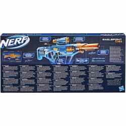 Nerf Elite 2.0 Eaglepoint RD-8 Dart Blaster 8-Dart Trommel 16 Nerf Darts blau