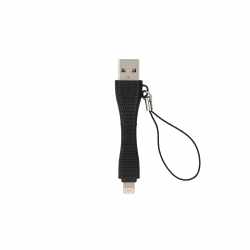 Networx Datenkabel Ladekabel Apple Lightning USB Kabel schwarz - neu
