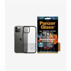 PanzerGlass Displayschutz Apple iPhone 12 12 Pro ClearCase schwarz transparent