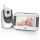 Alecto DVM-525 Babyphone mit Kamera Display 5 Zoll Talkbackfunktion wei&szlig;